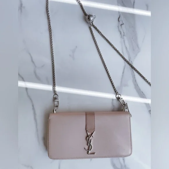 YSL Saint Laurent wallet on chain - Picture 10 of 12